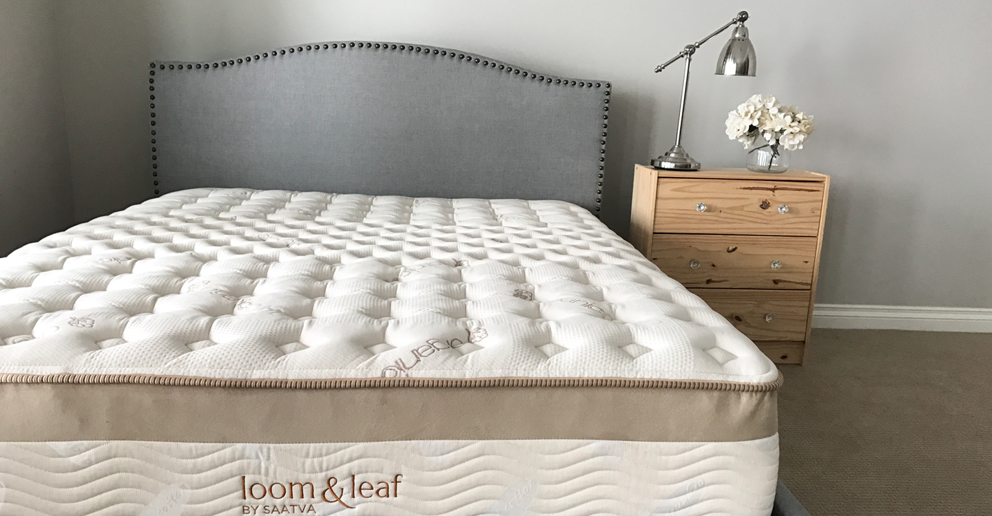 review casper mattress loom and leaf